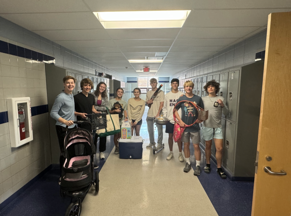 All of room 214s students who brought anything but a backpack.